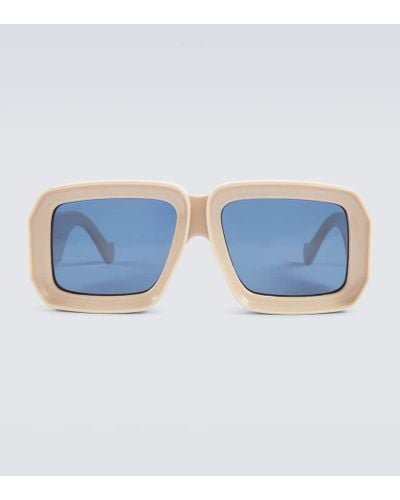 Loewe Paula's Ibiza Eckige Sonnenbrille - Blau