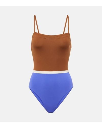 Eres Ara Colorblocked Swimsuit - Blue
