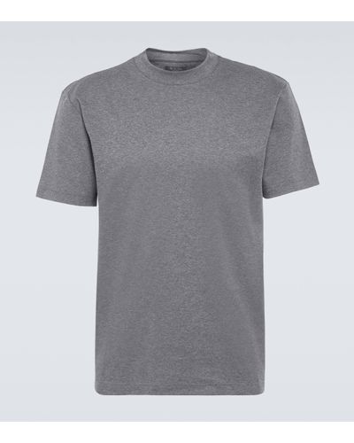 Loro Piana Cotton Jersey T-shirt - Grey