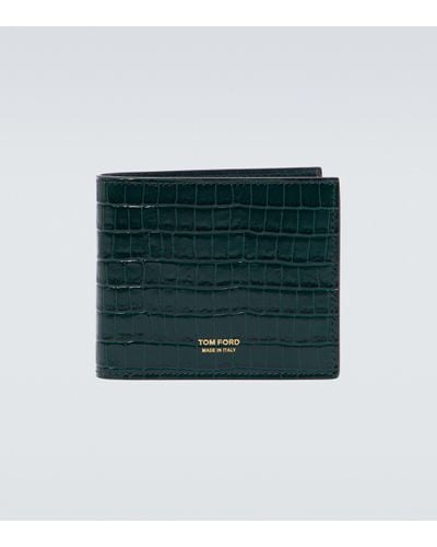 Tom Ford Portemonnaie aus Leder - Grün