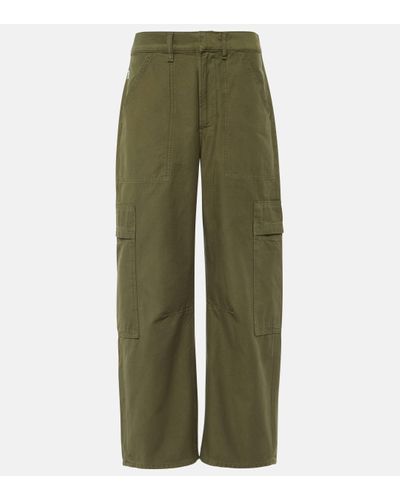 Citizens of Humanity Marcelle Wide-leg Cargo Trousers - Green