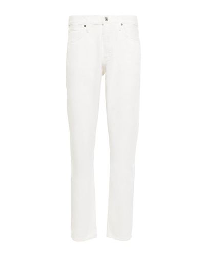 Citizens of Humanity Mid-Rise Boyfriend Jeans Emerson - Weiß