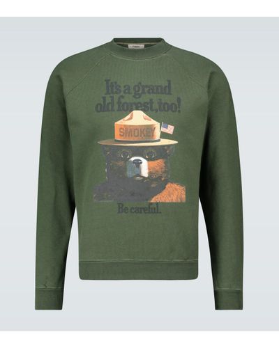 Phipps Smokey Bear Graphic Sweatshirt - Green