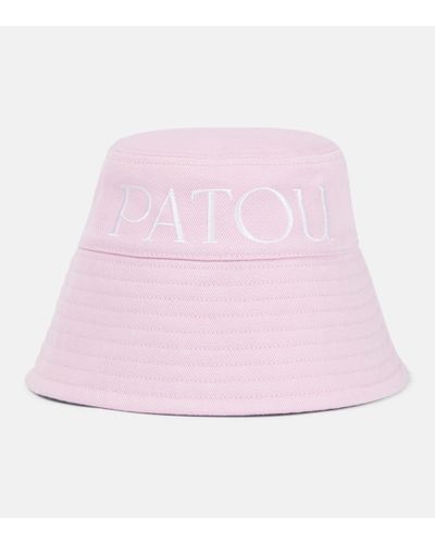 Patou Hut aus Baumwolle - Pink