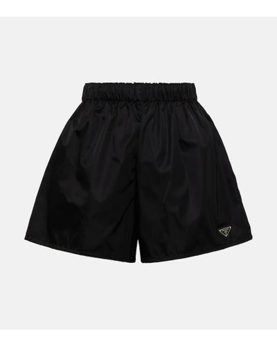 Prada Shorts in gabardine Re-Nylon - Nero