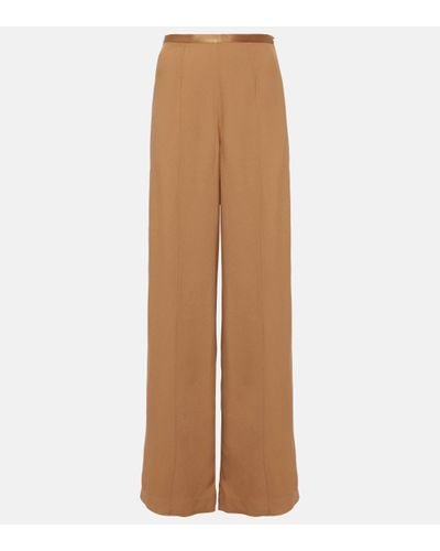 ‎Taller Marmo High-rise Wide-leg Trousers - Brown