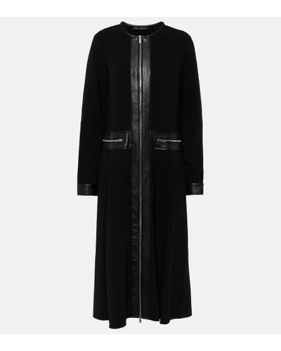 Proenza Schouler Joanne Crepe Midi Dress - Black