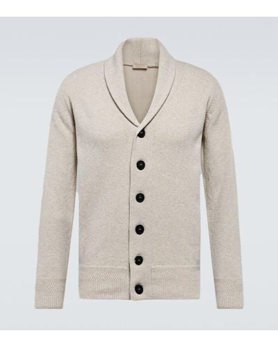 John Smedley Cullen Cashmere And Wool Cardigan - Multicolor