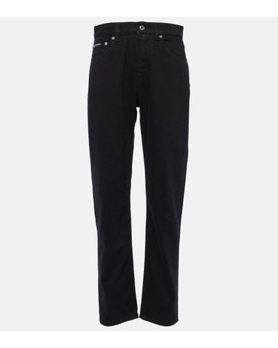 Dolce & Gabbana High-rise Slim Jeans - Black