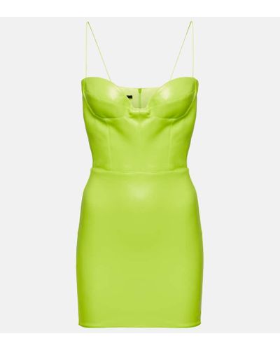 Alex Perry Sweetheart Bodycon Minidress - Green