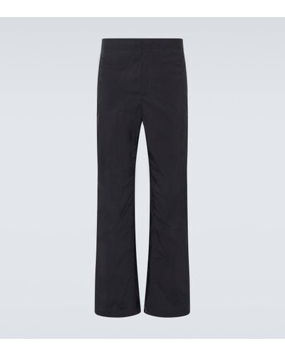 Our Legacy Roam Panelled Wide-leg Trousers - Blue