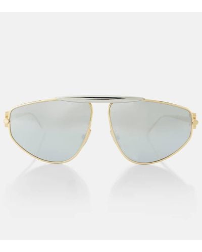 Loewe Spoiler Aviator Sunglasses - Gray