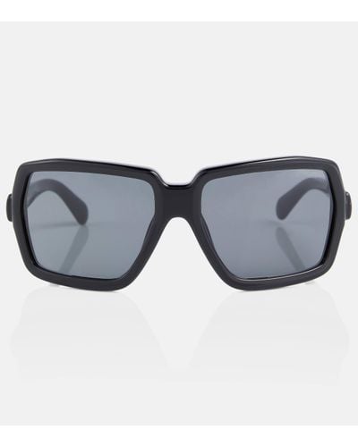 Miu Miu Square Acetate Sunglasses - Grey
