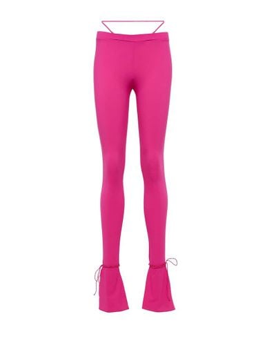 Nensi Dojaka Flared leggings - Pink