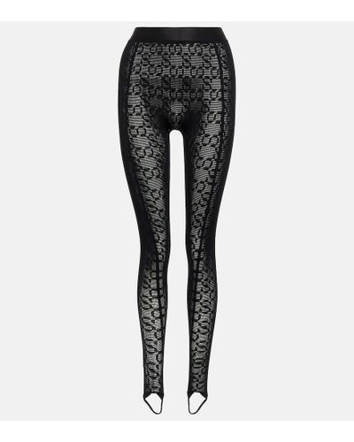 Wolford X Simkhai Intricate Sheer leggings - Black