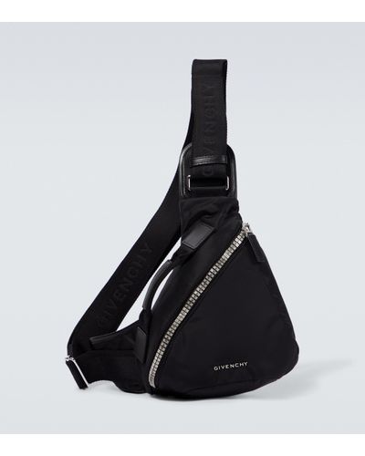 Givenchy Sac a bandouliere G-Zip Triangle Small - Noir