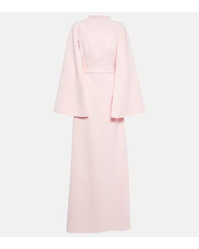 Safiyaa Robe aus Crepe - Pink