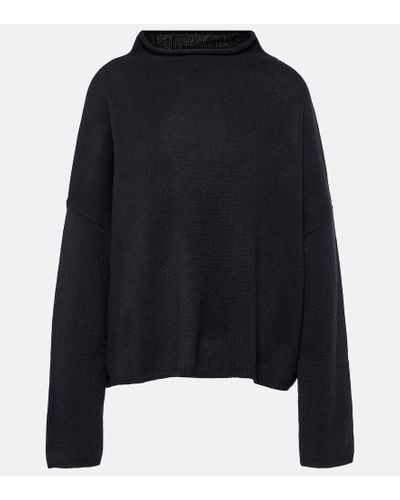 Lisa Yang Sandy Cashmere Mockneck Sweater - Black