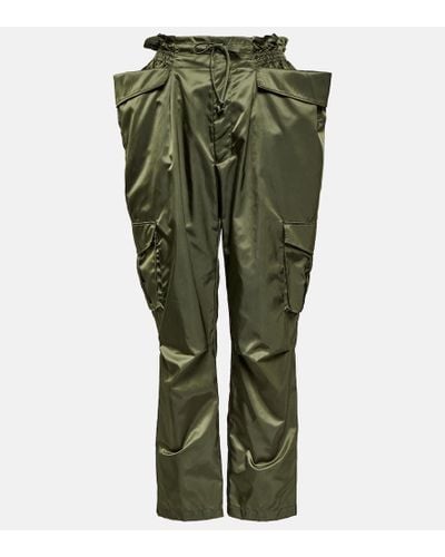 Noir Kei Ninomiya Pantalones cargo - Verde