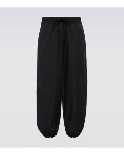 Junya Watanabe Pantalones deportivos anchos - Negro