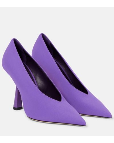 Jimmy Choo Maryanne 100 Court Shoes - Purple