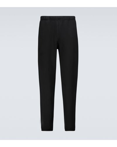 Les Tien Pantalon de survêtement classique en coton - Noir