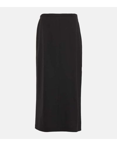 The Row Matias Pencil Skirt - Black