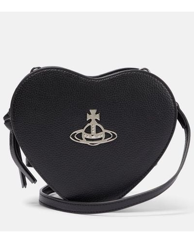 Vivienne Westwood Borsa a tracolla Louise Small in pelle - Nero