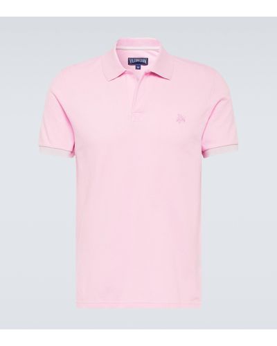 Vilebrequin Palatin Cotton Polo Shirt - Pink