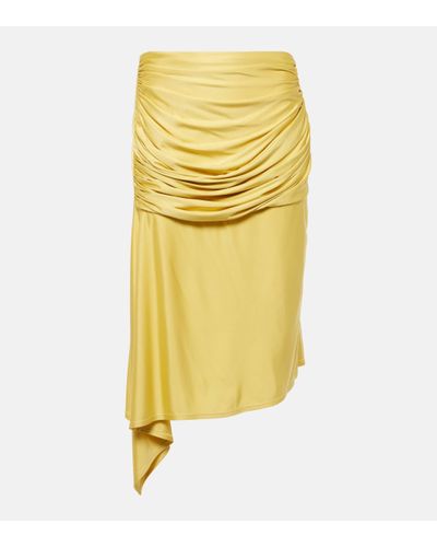 Givenchy Jupe midi - Jaune