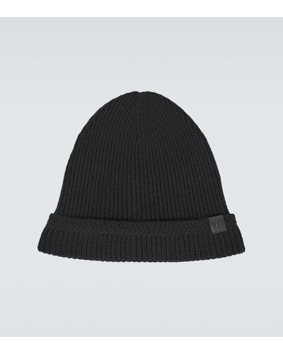 Tom Ford Ribbed-knit Wool And Cashmere Beanie - Black