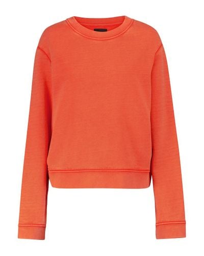 RTA Sweatshirt Emilia aus Baumwolle - Orange