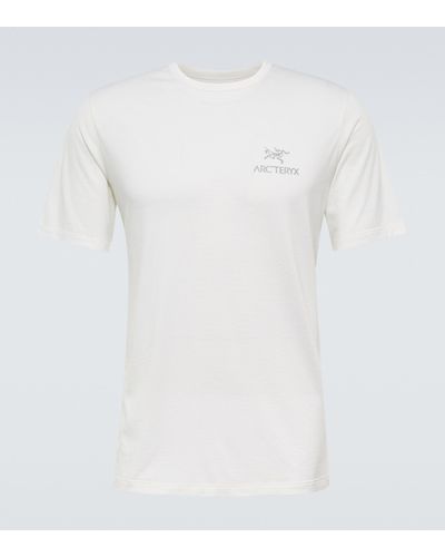 Arc'teryx T-Shirt aus Jersey - Weiß