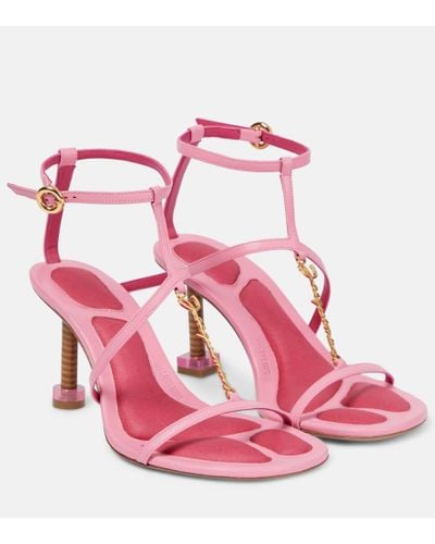 Jacquemus Sandalen Les Sandales Pralu - Pink