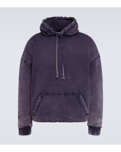 Loewe Cotton Jersey Hoodie - Blue