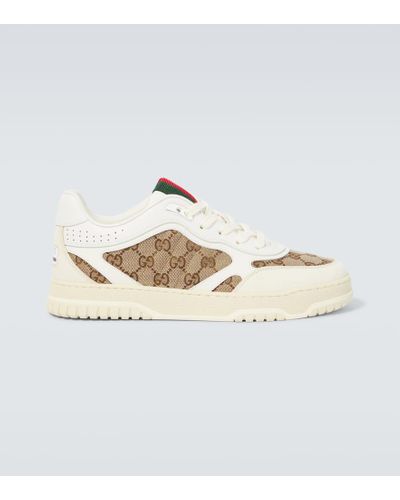 Gucci Re-Web Herrensneaker - Mettallic