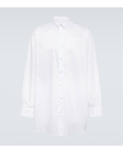 Maison Margiela Cotton Poplin Shirt - White