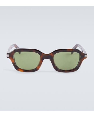Zegna Rectangular Sunglasses - Brown