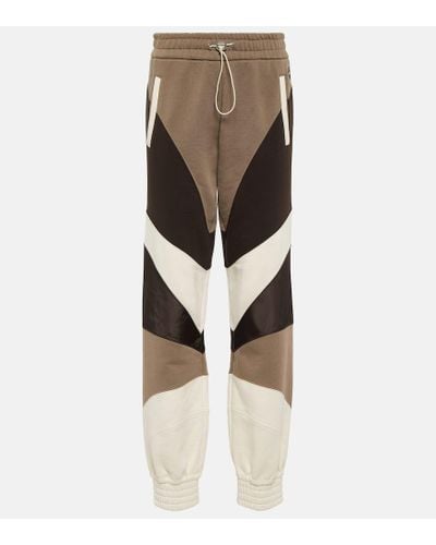 Chloé Pantalones deportivos de algodon - Multicolor