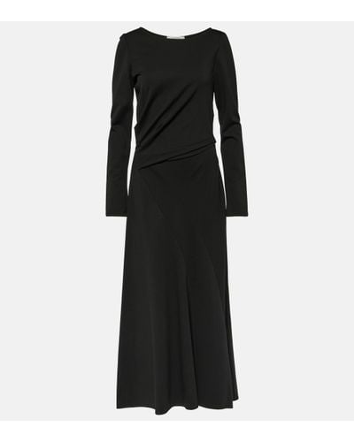 Dorothee Schumacher Emotional Essence Jersey Midi Dress - Black
