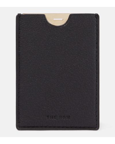 The Row Mirror And Leather Case - Black