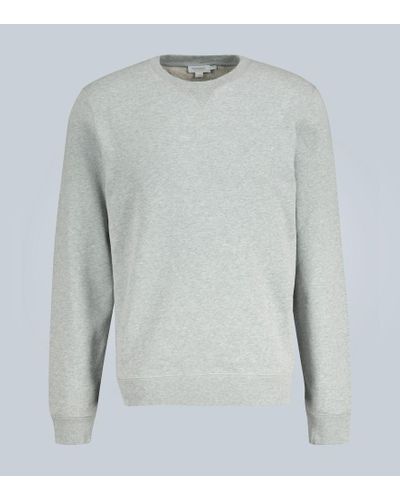 Sunspel Sweatshirt aus Baumwolle - Grau