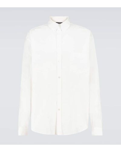 Balenciaga Camisa de algodon - Blanco