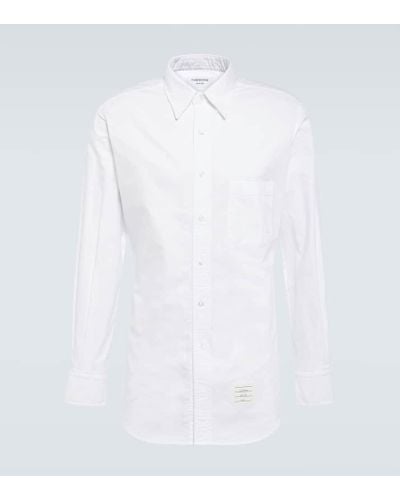 Thom Browne Camicia in cotone - Bianco