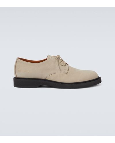 Common Projects Suede Derby Shoes - White