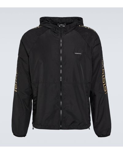 Versace Greca Technical Jacket - Black