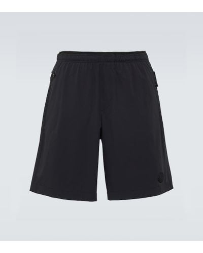 Moncler Shorts de nylon antidesgarros - Negro