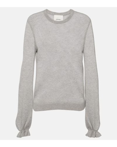 Lisa Yang Pullover Leanne in cashmere - Grigio