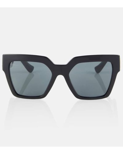 Versace Eckige Sonnenbrille - Grau