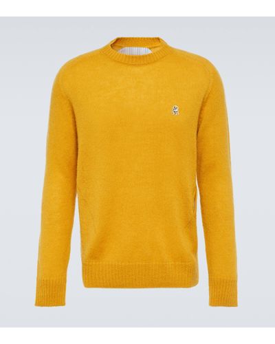 Undercover Wool Jumper - Yellow